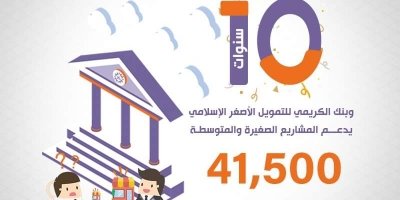 الكريمي: البنك الأكثر دعماً للمشاريع خلال عشر سنوات