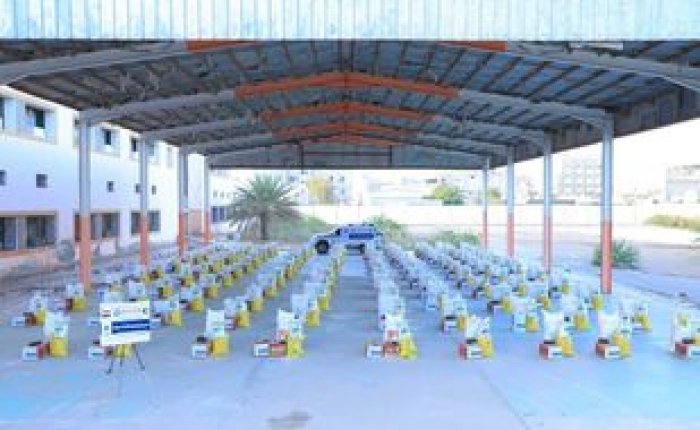 بأكثر من 7000 مستفيد.. مؤسسة إستجابة تختتم مشروع توزيع 1287سلة غذائية بمحافظات (مأرب - تعز - عدن - صنعاء - حضرموت)