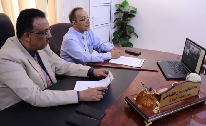 مصلحة الجمارك تناقش ترتيبات مشروع مراقبة الحاويات