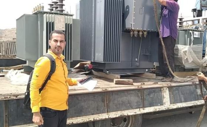 الشركة الوطنية للإسمنت تسلم المجلس المحلي تبن محولات كهربائية دعما لمناطق العند وكدمة عوض علي