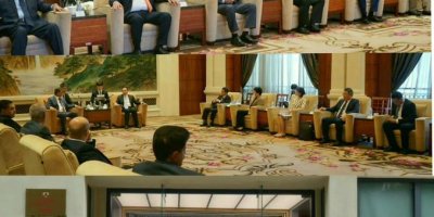 وزير الدولة محافظ عدن يلتقي نائب رئيس المؤتمر الاستشاري السياسي للشعب الصيني في شنغهاي